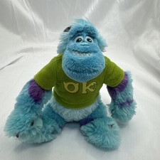 Disney Pixar Plush Monsters Inc University Sulley 7" Stuffed Animal Sully