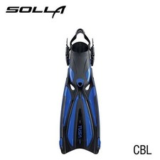 TUSA SOLLA Fins Size L-XL Color BLUE --