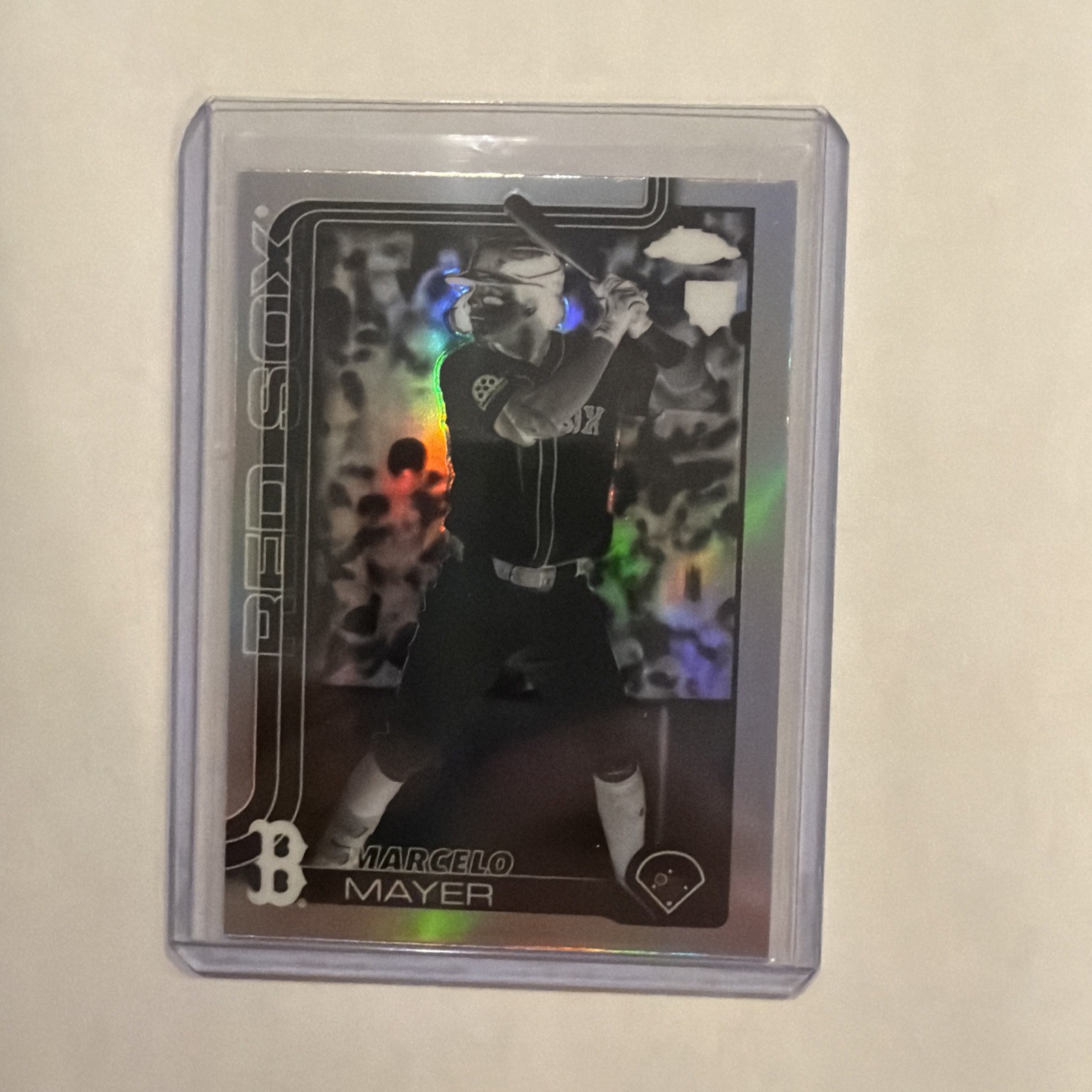 2025 Topps Chrome Update- Marcelo Mayer Negative Refractor #USC9