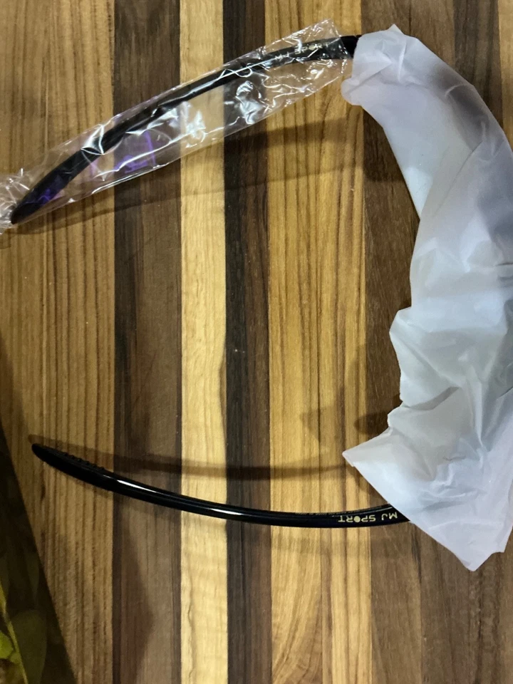 NOVO Óculos de Sol Maui Jim HOOKIPA Preto Brilhante Lente Cinza POLARIZADO 407-02 - Imagem 4 de 4