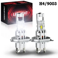 For NISSAN Versa 2007-2019 - 2X H4 9003 HB2 LED Headlight Bulb High/Low Beam