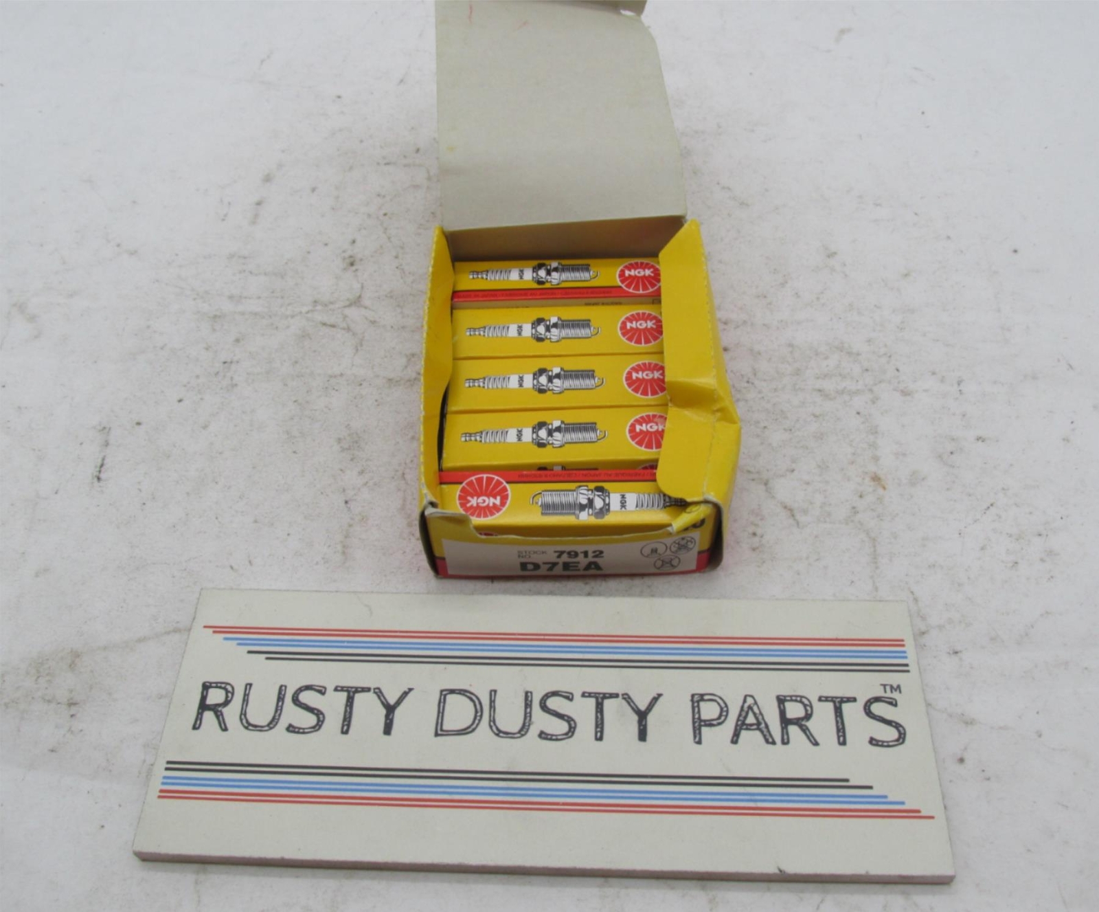 Lot of 5 NGK Spark Plugs 7912 D7EA