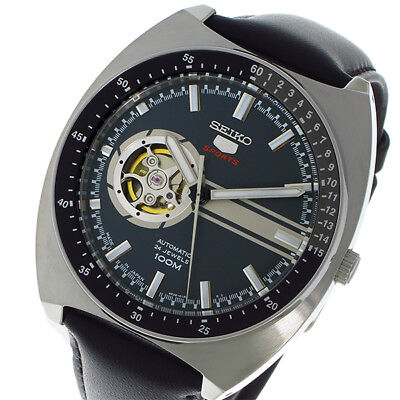 Seiko 5 Sports Automatic 24 Jewels Open Heart Dial Men's Seiko 5 Sports Automatic 24 Jewels Open Heart Dial Men's