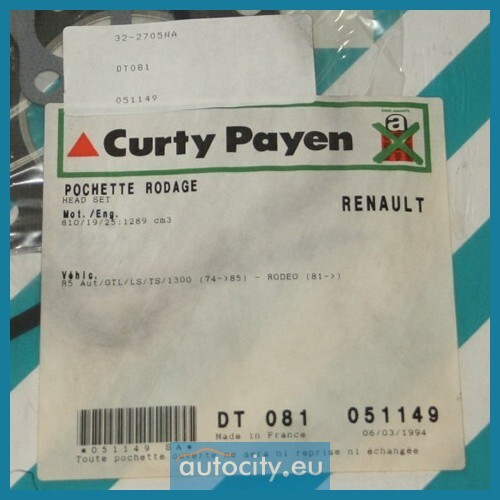 Payen DT081 Kit guarnizioni, Testata - Foto 2 di 2