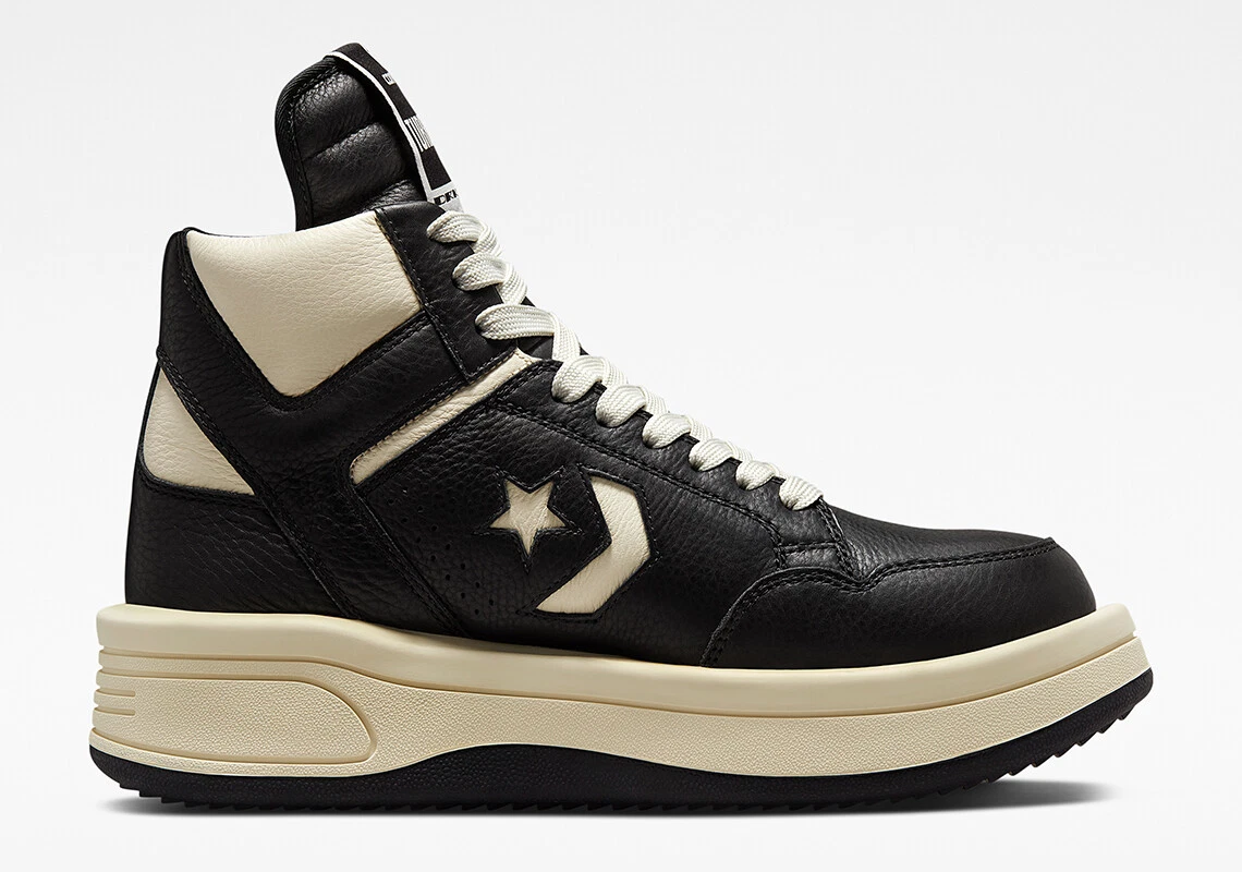 Converse TURBOWPN Rick Owens DRKSHDW Black Cloud Cream (A03945C
