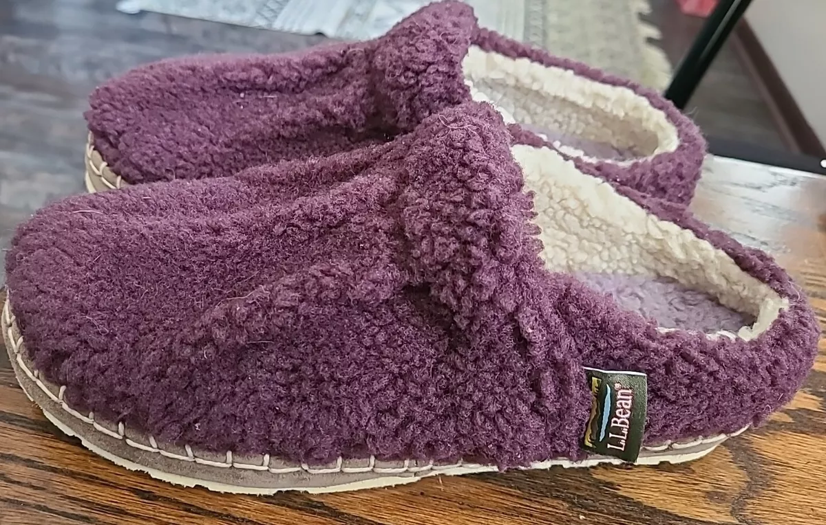 Ll bean womens deals house slippers