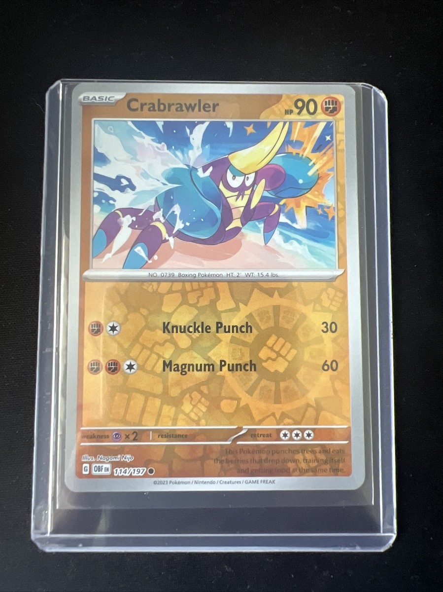 pokemon crabrawler card - Crabominable 149/142 Stellar Crown Features Crabrawler Crabrawler | Pokdex