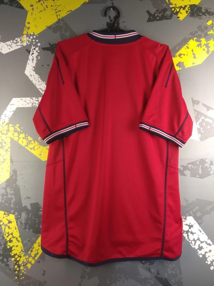 England Jersey Double Sided Away football shirt 2002 - 2004 Umbro Men M/L ig93 - Image 2 of 4