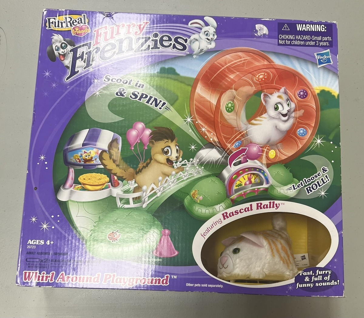 New Sealed FurReal Friends Furry Frenzies Whirl Around Playground