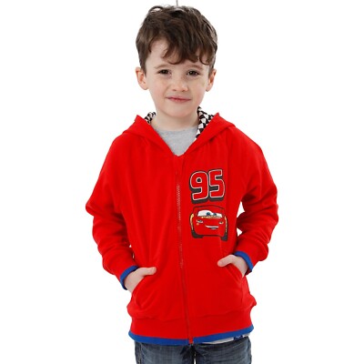 Disney Cars Hoodie | Jungen Lightning McQueen Pullover | Jungen Cars Hoody