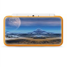 Skins Decal Wrap for Nintendo 2DS XL - Space Planet Moon Surface outerspace