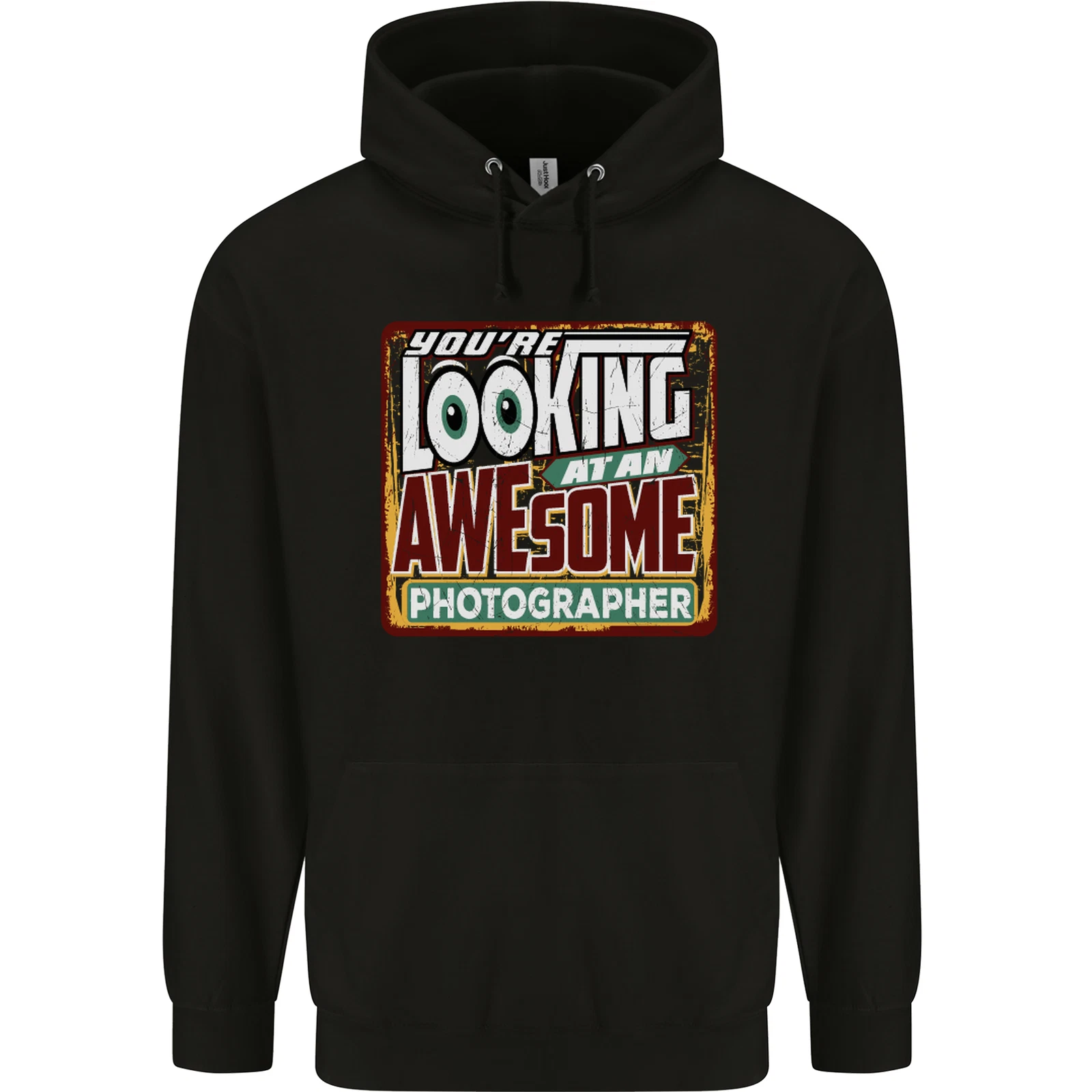 Youre Looking at an Awesome Travel Agent Mens 80% Cotton Hoodie