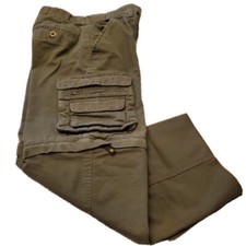 Boy Scouts Of America Youth Size 8 Switchback Convertible Pants UnHemmed Green