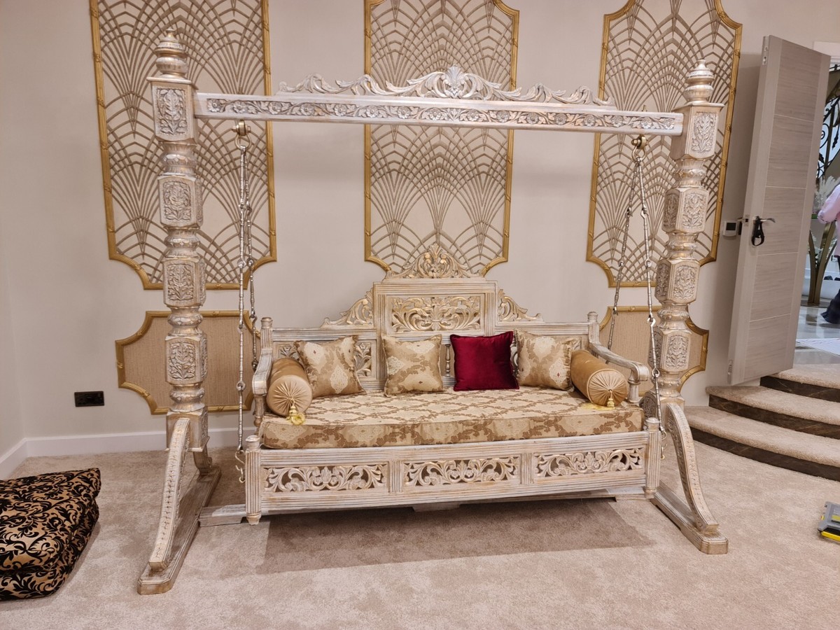 Brand New Jhoola Indian Jhula Pakistani Chinioti Swing