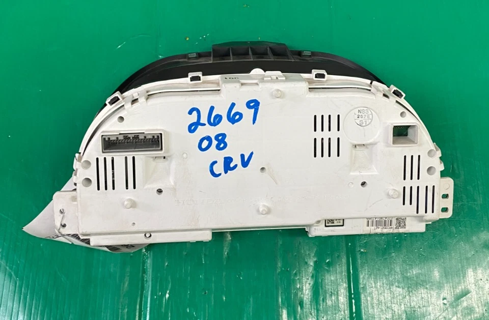 REBUILT 2008 Honda CR-V Speedometer Instrument Cluster 114k Miles 78100-A031 - Image 2 of 3
