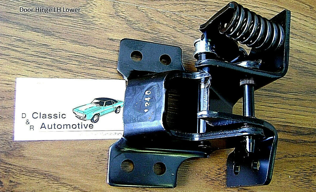Camaro Firebird Door Hinge 68 69 LH Lower In Stock Nova 68 79 driver side left