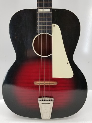 Vintage Beltone Model Concert Size Acoustic Guitar Made In Germany - Picture 3 of 17