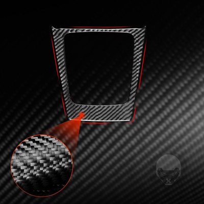 RRX Carbon Fiber Gear Shift Panel Trim – Fits Subaru Forester 2013-2018 (Gloss, Forged)