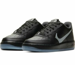 NIKE AIR FORCE 1 LV8 3 (GS) YOUTH SIZE UK 3 EUR 35.5 (CD7409 001) BLACK |  eBay