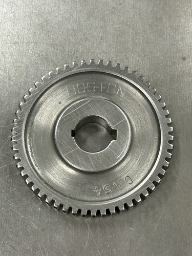 QTY 1 BOSTON GEAR GA54 CAST IRON CHANGE GEAR 20 PITCH 54 TEETH 5/8” BORE 14.5 PA