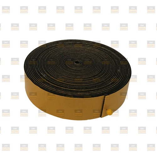 10mm Thick - Neoprene Adhesive Backed Foam Sponge Strip Roll Tape - 10mm to 50mm - 第 3/10 張圖片