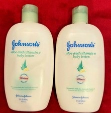 johnson's baby lotion aloe and vitamin e