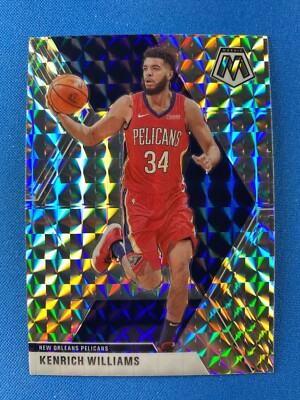2019-20 Panini Mosaic KENRICH WILLIAMS #176 SILVER PRIZM New Orleans ...