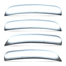 4PC For Chrysler 300 2015-2023 Front Rear LED Bumper Side Marker Light Smoked