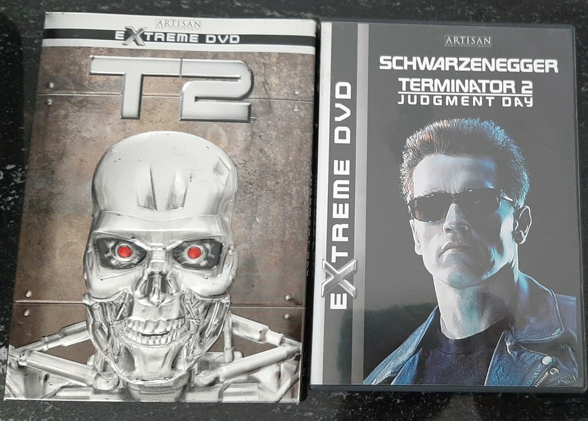 T2 EXTREME DVD TERMINATOR 2 JUDGEMENT DAY with METAL SLIP