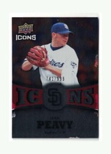 2009 Upper Deck Icons - Icons Red #IC-JP Jake Peavy /999