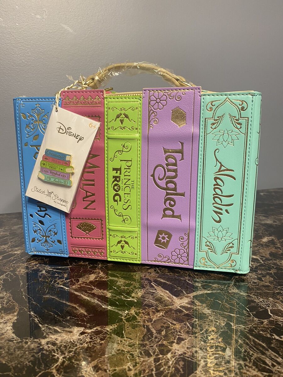 Loungefly Exclusive Disney Stitch Shoppe Princess Books Loungefly Exclusive Disney Stitch Shoppe Princess Books