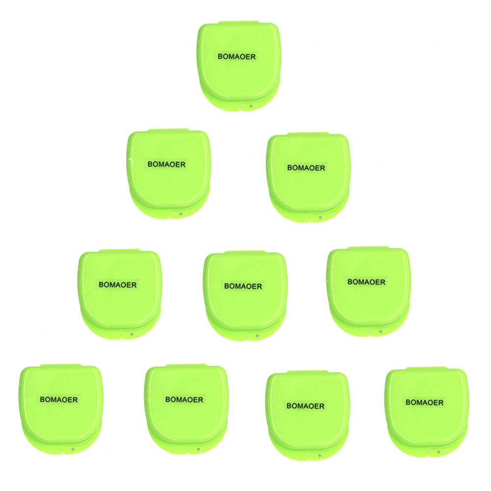 Buy Retainer Case With Mirror, Mouth Guard Case, Orthodontic Dental Retainer Box, Denture