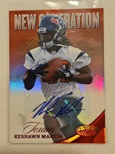 2012 Certified Mirror Red Signatures #280 Keshawn Martin /350