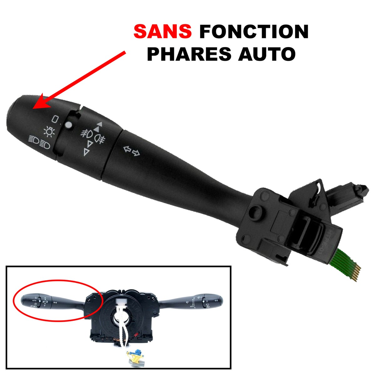 Kit Réparation Com2000 Commodo Clignotant Peugeot 206 307 406 407 Citroen PSA - Foto 1