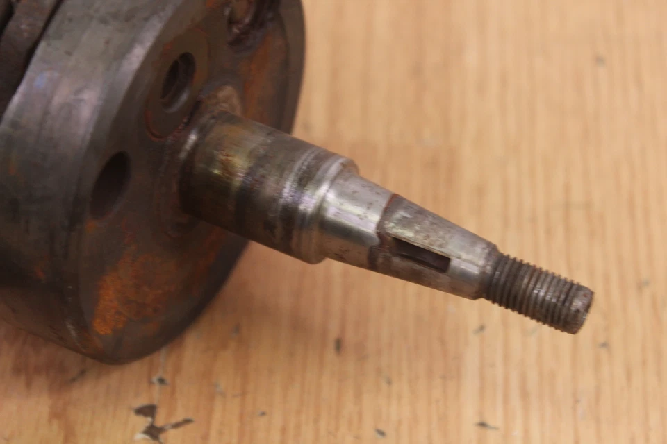 Yamaha YZ125 1990 cigüeñal/núcleo de manivela para piezas no funciona Foto 2 de 4