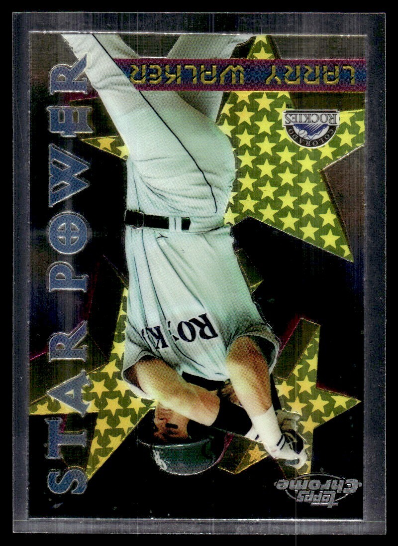 1996 Topps Chrome Star Power Larry Walker Colorado Rockies #5 *Noles2148*