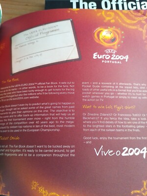 Selos coleção + FanBook Uefa Euro 2004 Portugal Memorabilia coleção