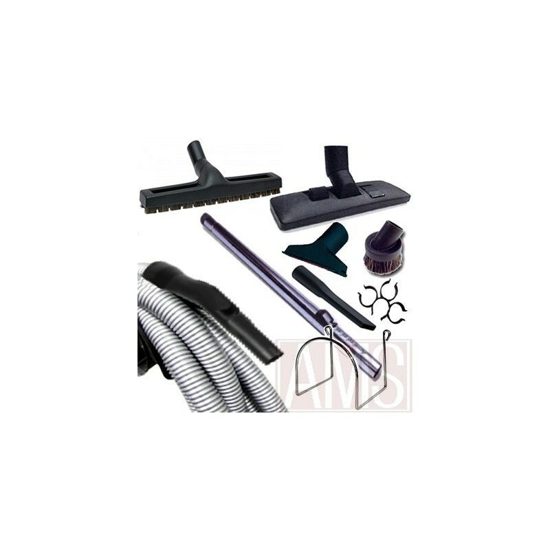 Flexible 14m aspirateur centralisé pour nettoyer les grands espaces et escaliers