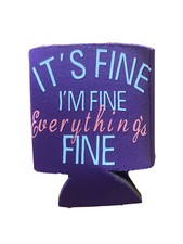 Koozie With Vinyl Design