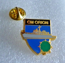 PIN'S PINS BADGE BUILDING MINESWEEPER ORION CM / ALM VGC