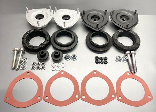 Genuine Nissan R35 GT-R GTR Suspension Upper Shock Strut Mount Set Front + Rear