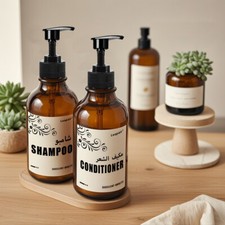 1/2/3Pcs 500ml Lotion Pump Bottle Empty Soap Dispenser Wall Mounted Conditioner