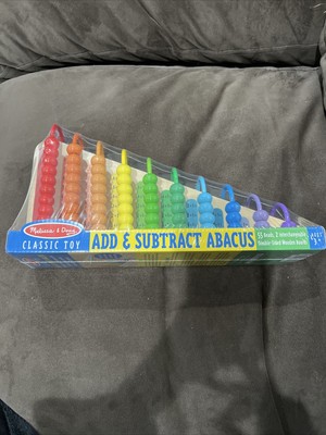 Melissa & Doug Add & Subtract Abacus Toy