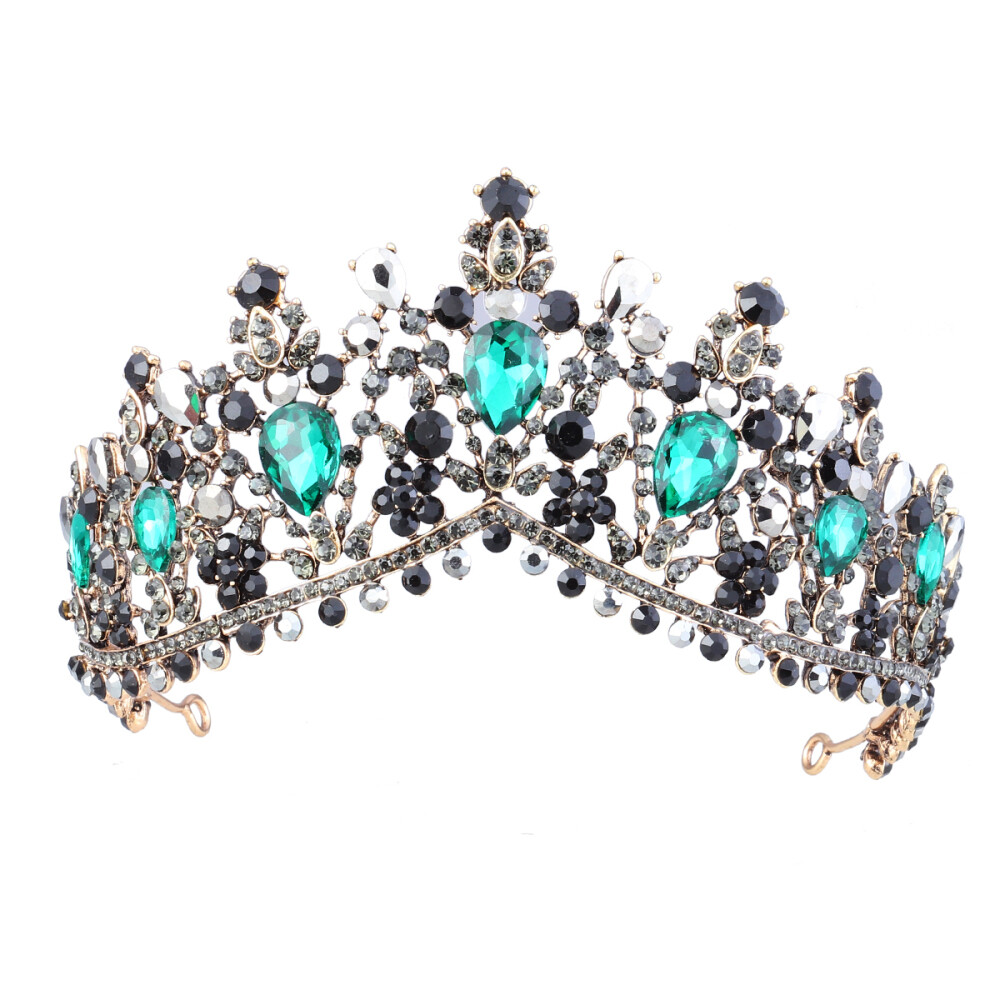 Baroque Rhinestone Tiara Baroque Crowns Women Wedding Tiara Fairy Tiara