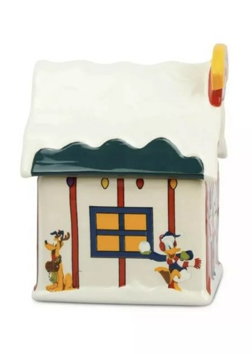 Mickey Mouse and Friends Holiday Cookie Jar Christmas DISNEY 2021 BRAND NEW - 第 4/5 張圖片