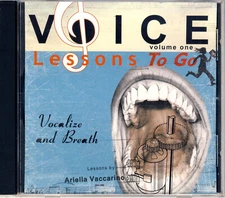 Voice Lessons to Go 1: Vocalize & Breath - Lessons by Ariella Vaccarino.
