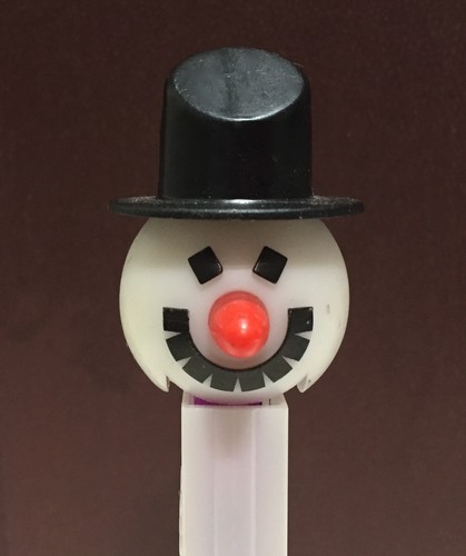 vintage pez dispenser - christmas / snowman / slovenia /pre