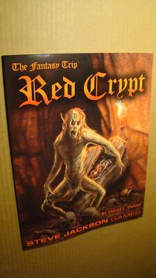 MODULE - RED CRYPT *NM/MINT 9.8* DUNGEONS DRAGONS FANTASY TRIP