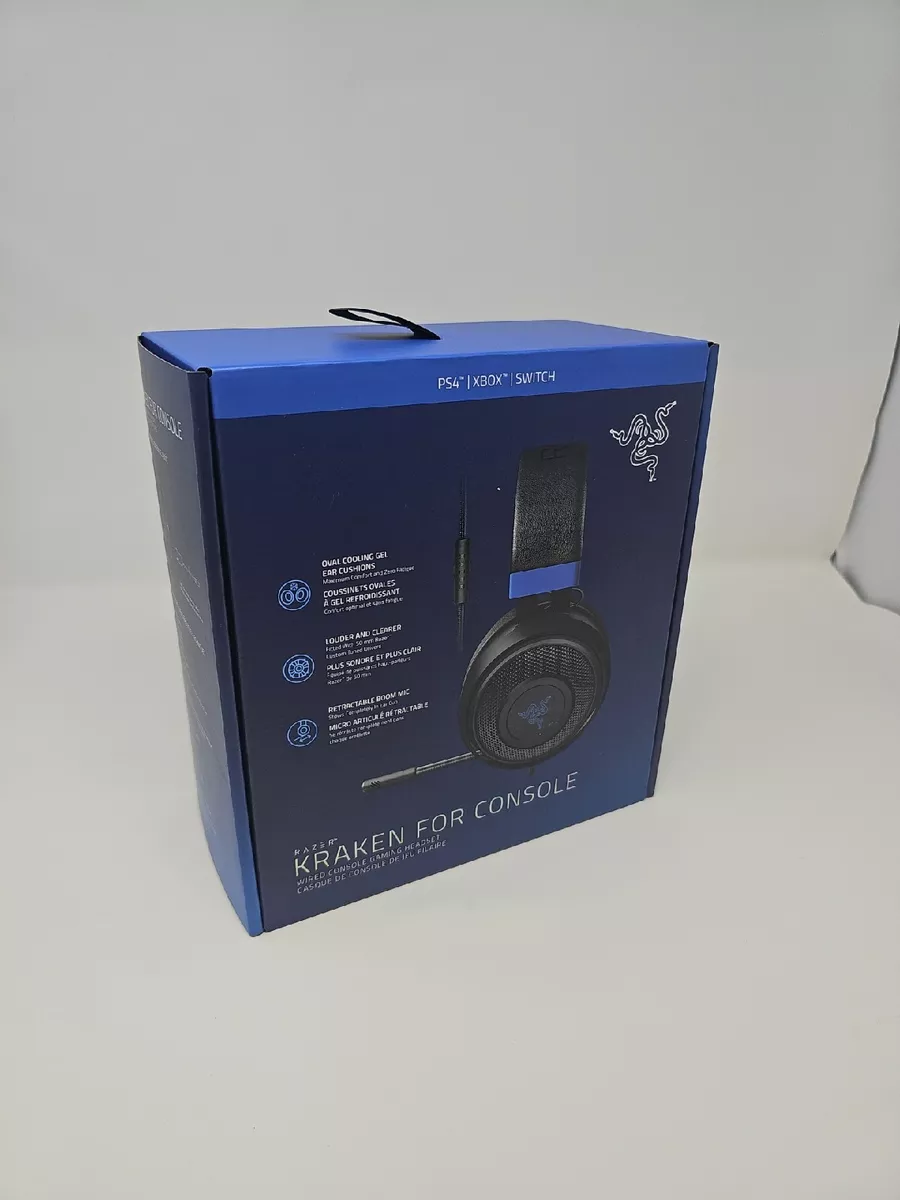 New, Sealed- Razer Kraken for Console Wired RZ04-02830500-R3U1 PS4, XBOX, Switch