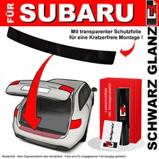 Lackschutzfolie Ladekantenschutz für Subaru Levorg ab 2015 Schwarz glanz